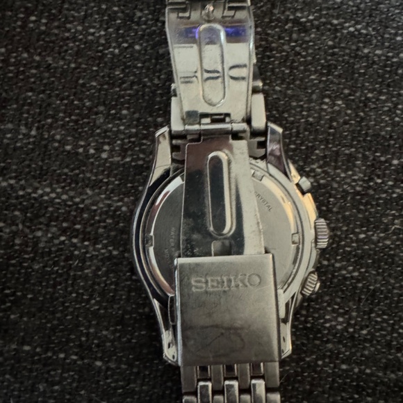 Seiko Watch Blue Face - Picture 2 of 3